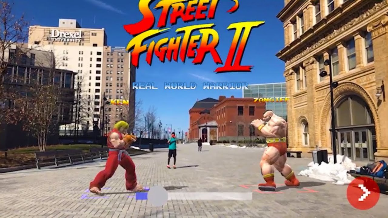 Street Fighter II dans la vraie vie