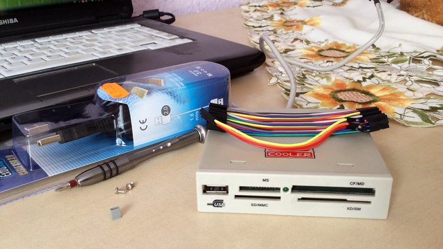 Lector externo de tarjetas de memoria