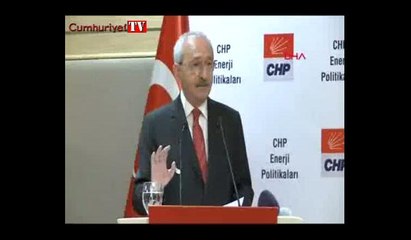 Kılıçdaroğlu: Türkiye enerji lobilerine teslim olmuş durumda