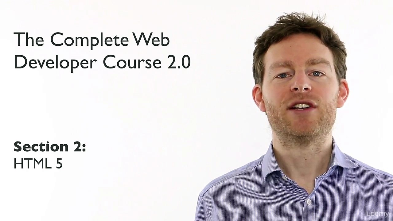007 Introduction To HTML 5 Section