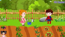 [ALIBABA KIDS] - Hoạt hình BÉ NA LÀM ĐƯỜNG NHỰA CÙNG XE LU - Hoạt hình Việt Nam - GIÁO DỤC MẦM NON