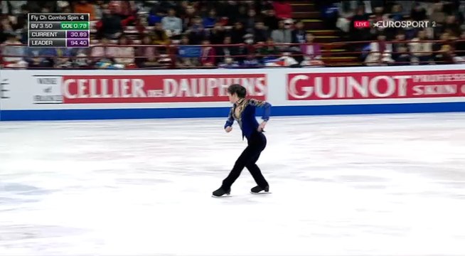 B.ESP. 宇野昌磨 Shoma UNO FS - 2018 World Championships