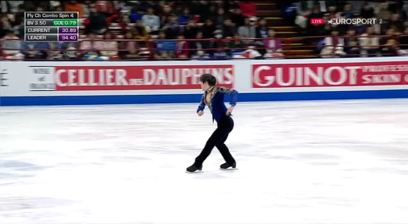 B.ESP. 宇野昌磨 Shoma UNO FS - 2018 World Championships