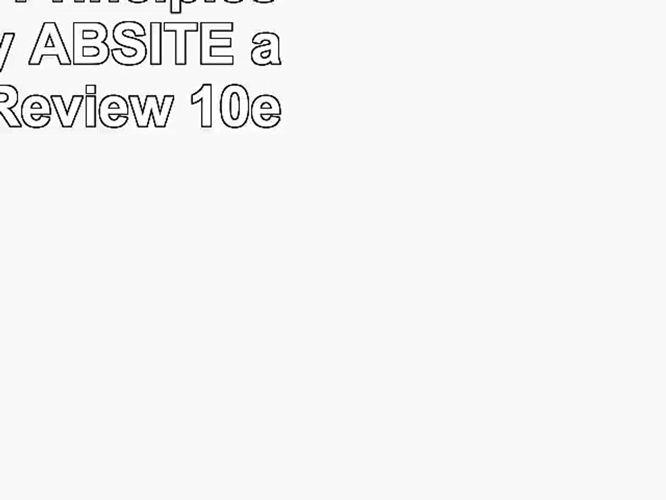 Schwartzs Principles of Surgery ABSITE and Board Review 10e 9f42ffa5