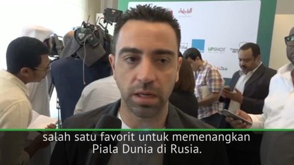 Télécharger la video: SOSIAL: Sepakbola: Argentina Dengan Messi, Brazil Dengan Neymar Di Antara Favorit Di Piala Dunia - Xavi