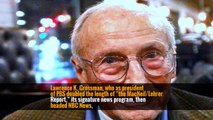 Lawrence K. Grossman, Head of PBS and Then NBC News, Dies at 86