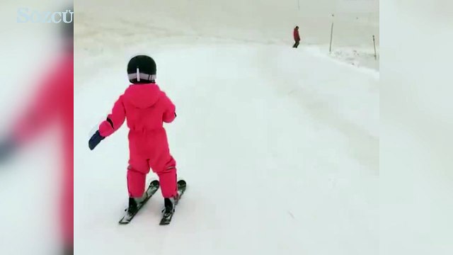 Soçi'ye turuncu kar yağdı