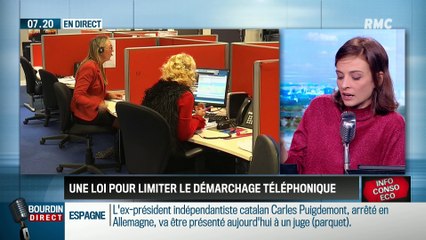 Dupin Quotidien : Une loi pour limiter le démarchage téléphonique - 26/03