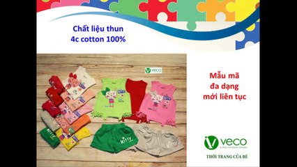 Quần áo trẻ em xuất khẩu giá sỉ - Bộ sọt mèo kitty tua