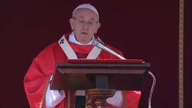 'Keep shouting' and don't become anesthetized, Pope Francis tells youth