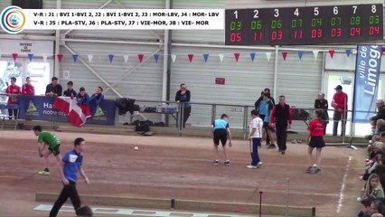 Demi-finales, première phase, combinés, France Clubs Jeunes, Limoges 2018