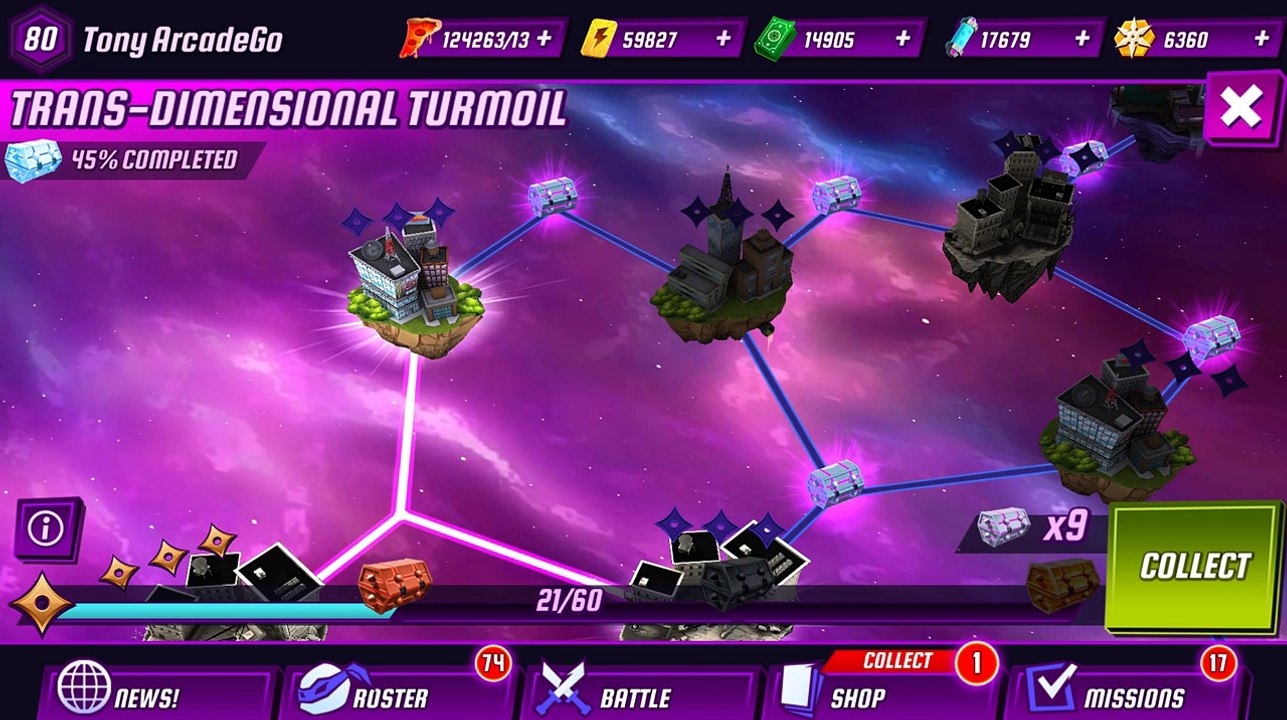 Teenage Mutant Ninja Turtles: Legends New Shredder BOSS Trans-Dimensional Turmoil!