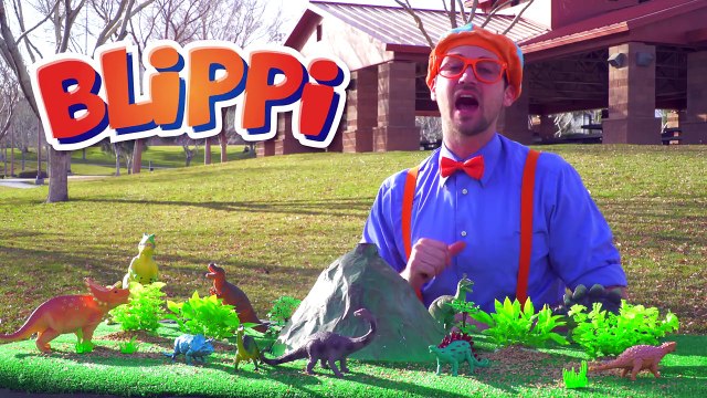 blippi dinosaur toys