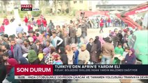 Türk Kızılayı, Afrin ilçe merkezinde 5 bin kişilik sıcak yemek dağıttı