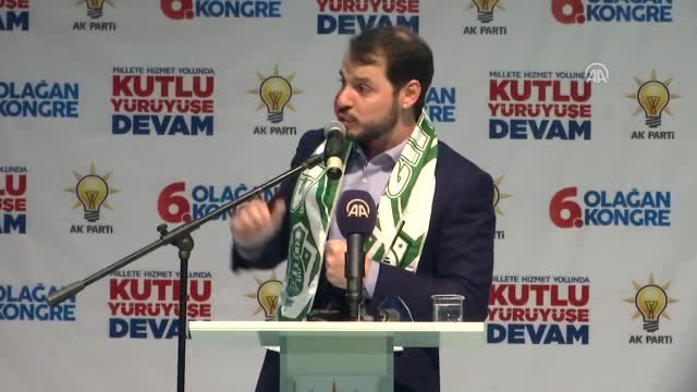 AK Parti Şile 6. Olağan Kongresi - Enerji ve Tabii Kaynaklar Bakanı Albayrak (4)