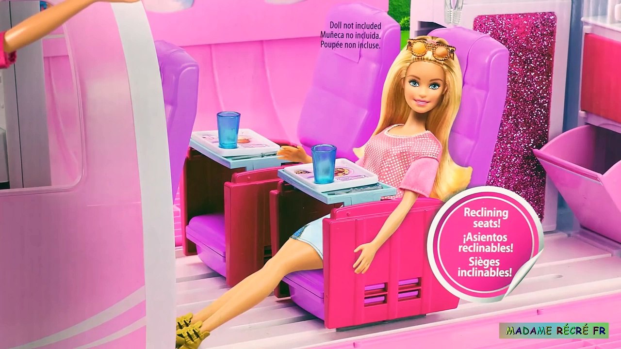 Barbie & Ken Avion de Luxe Déballage ♥︎ Barbie Airplane Toy Unboxing -  video Dailymotion