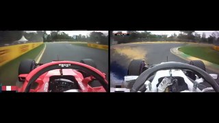 Hamilton vs Vettel Pole Australia 2018