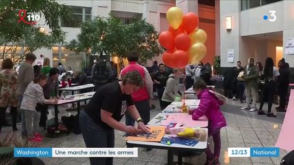 Washington : une marche massive contre les armes