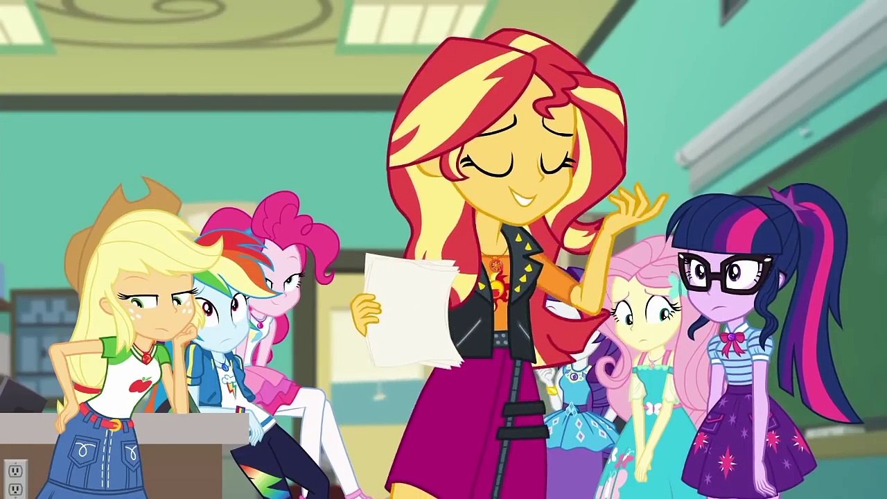 My Little Pony Equestria Girls Sunset Shimmer Saga Niezapomniana Przyjazn Dubbing PL