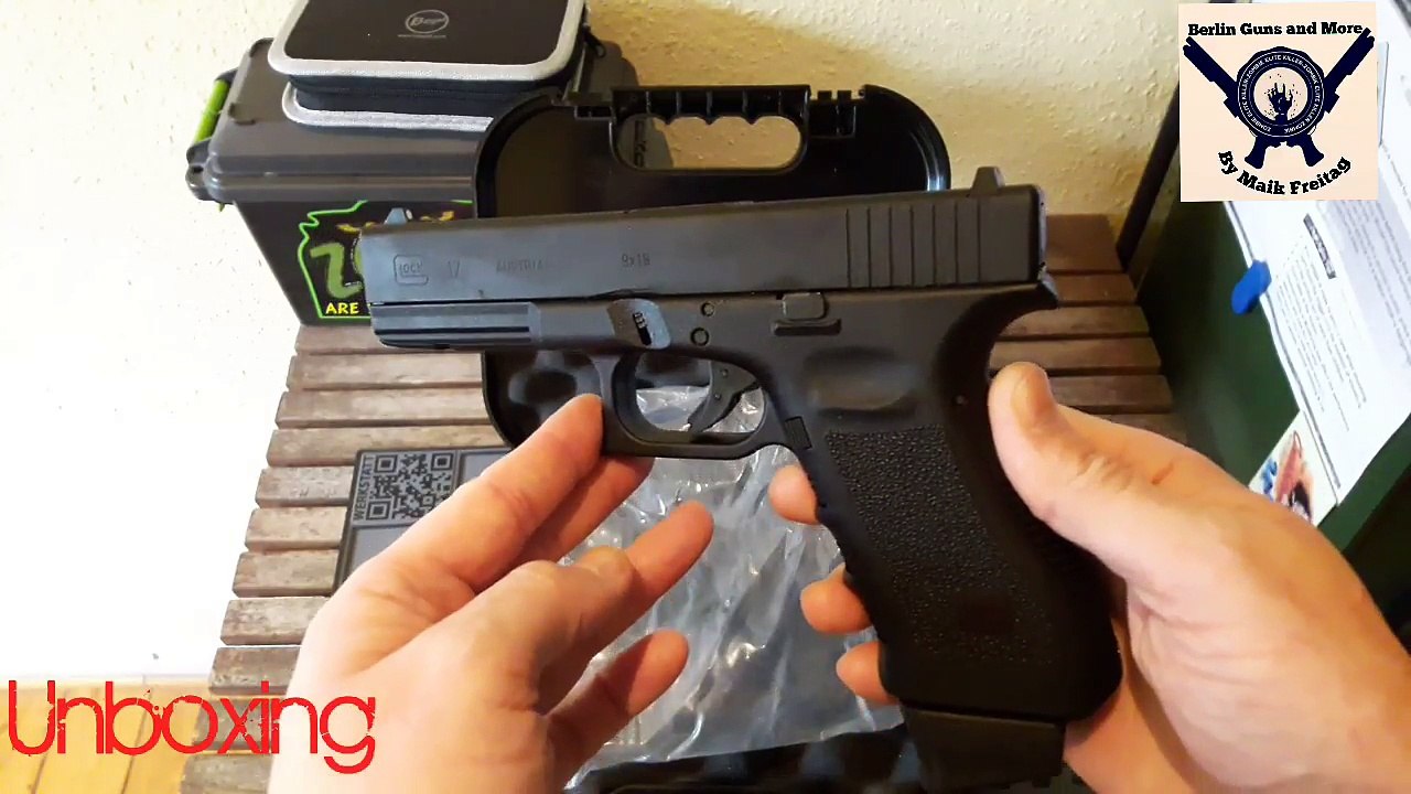 Unboxing Airsoft GLOCK 17 GEN 3 Deluxe Edition 6mm GBB  Co2