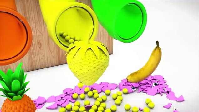 supriz yumurtalar Renkleri ögrenme egitici çocuk filmi meyveleri tanimak Renkli hayvanlar çizgi film
