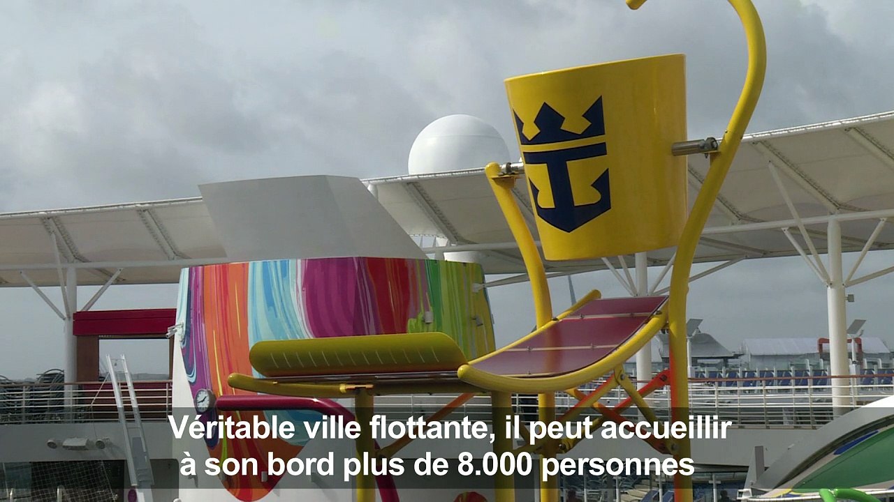 Saint-Nazaire: le plus gros paquebot au monde l...