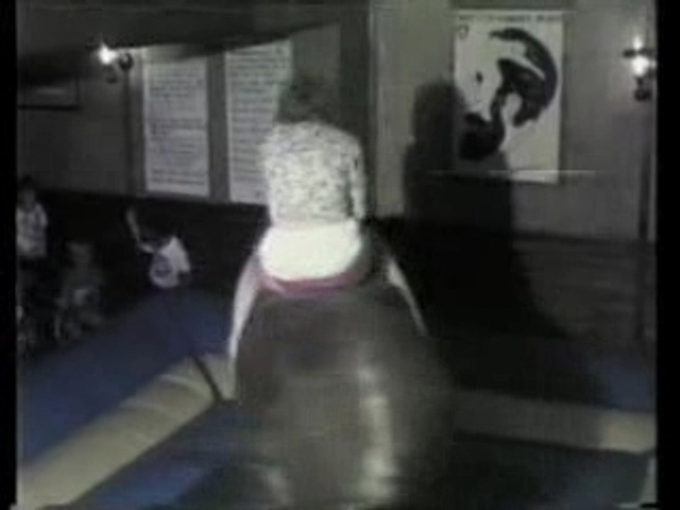 ...and she's riding the bull