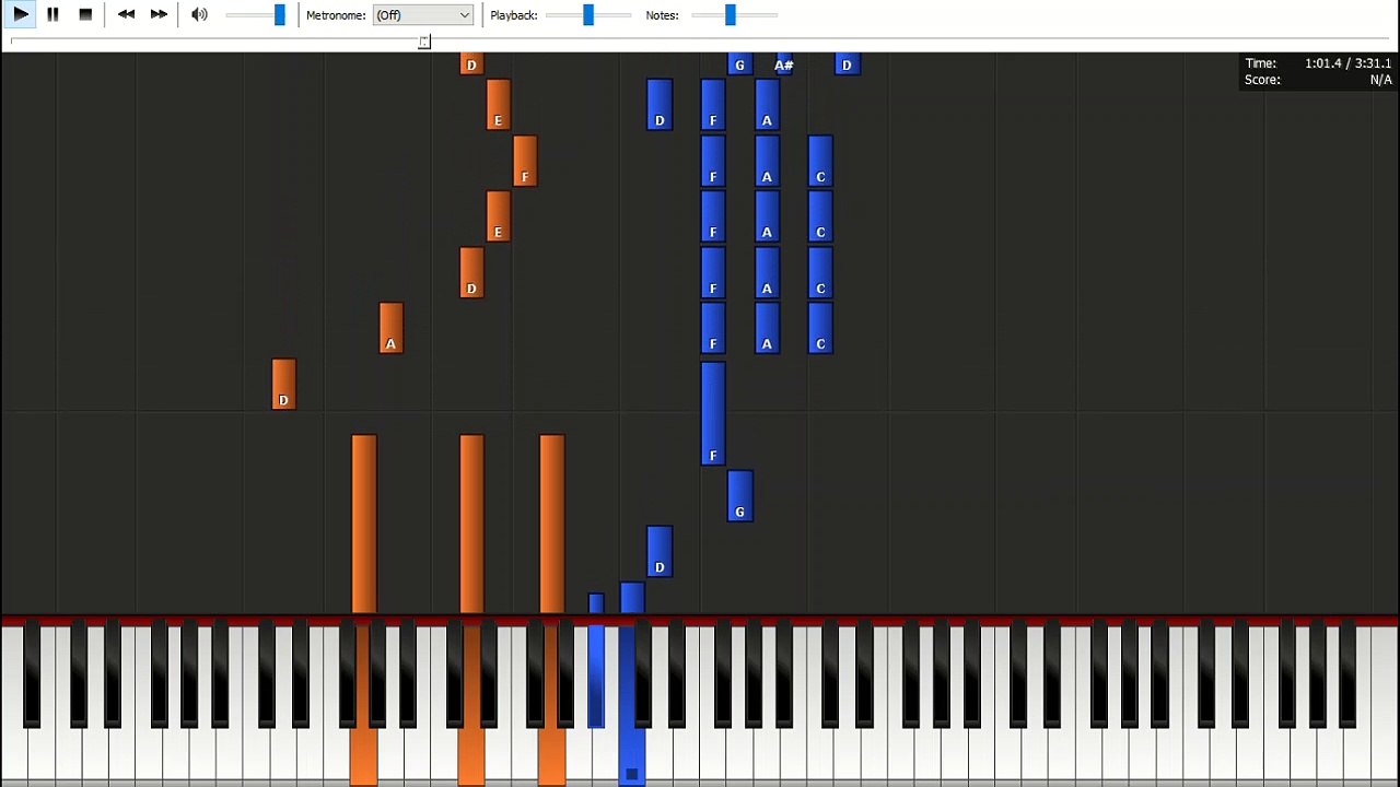 Too Good At Goodbyes - Sam Smith Easy Piano tutorial
