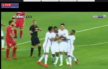 Hatem  Abdulaziz   Super  Goal    (1:1)  Qatar - Syria