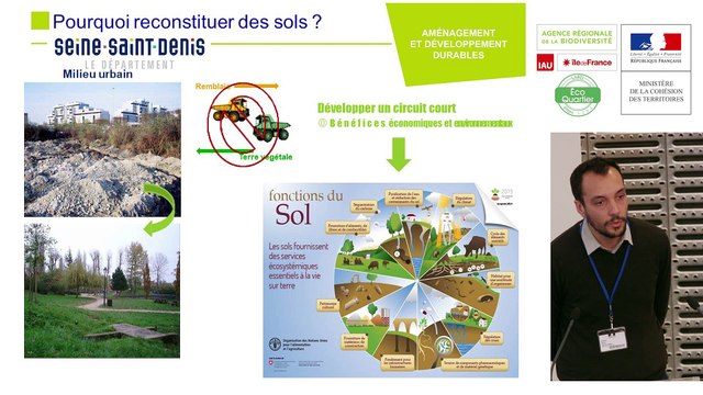 Rencontre Toitures végétalisées et biodiversité - Mehdi AZDOUD (Département de Seine-Saint-Denis)