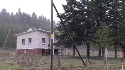 Kartalkaya'da kar yağışı başladı - BOLU