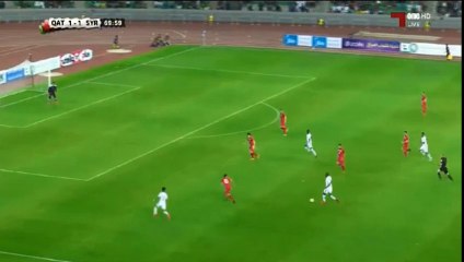 Akram Afif Goal HD - Qatar 2-1 Syria 24.03.2018