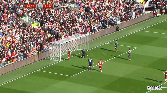 Robbie Fowler Goal - Liverpool Legends 3-0 Bayern Legends - 24/03/18