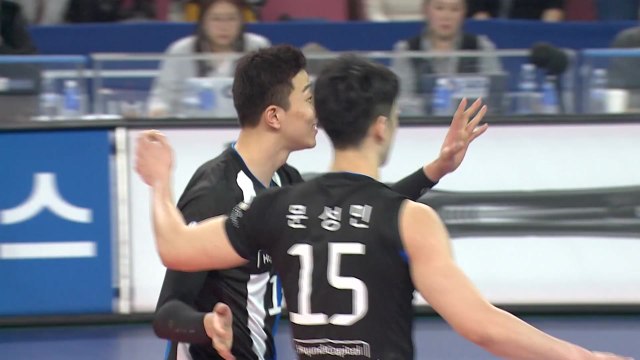 프로배구 현대캐피탈, 챔피언 결정전 1차전 승리 / YTN