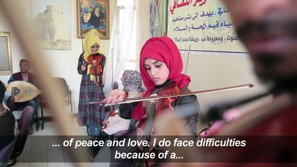 Free music lessons as an outlet in war-torn Yemen