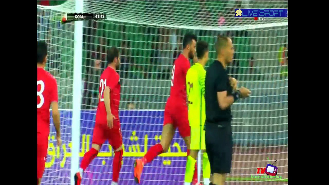 2018 03 24  اهداف مباراه المنتخب السوري والقطري في بطوله الصداقه في البصره