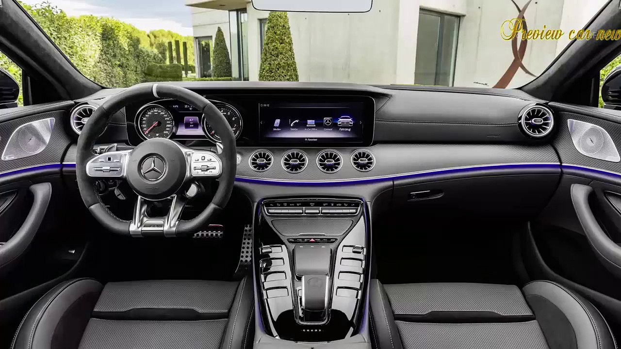 2019 Mercedes AMG GT 53 4MATIC- 4 Door Coupe - preview car new