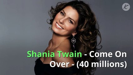 Top 10 des albums les plus vendus au monde - Video Dailymotion