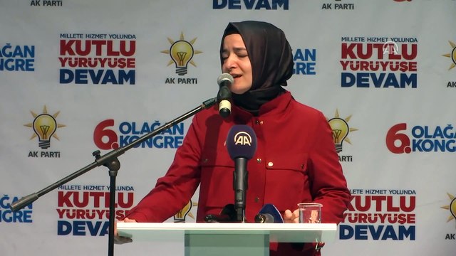 AK Parti Şile 6. Olağan Kongresi - Aile ve Sosyal Politikalar Bakanı Kaya (2) - İSTANBUL