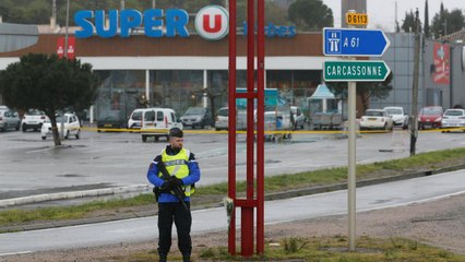 Trèbes nach Terror unter Schock