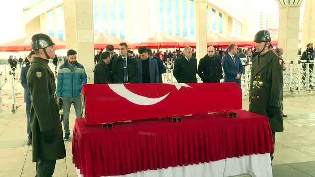 Şehit Piyade Üsteğmen Usta son yolculuğuna uğurlandı - ANKARA