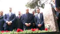 MHP Lideri Bahçeli, Alparslan Türkeş'in kabrini ziyaret etti