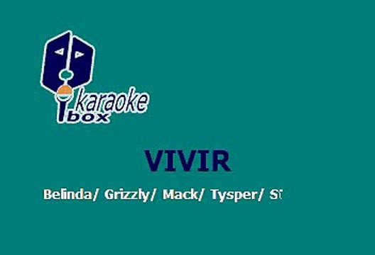 Belinda - Vivir (Karaoke con Voz Guia)