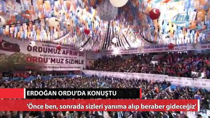 Erdoğan Ak Parti Kongresi'nde konuştu