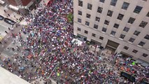 View from above captures massive March for Our Lives crowd in Houston