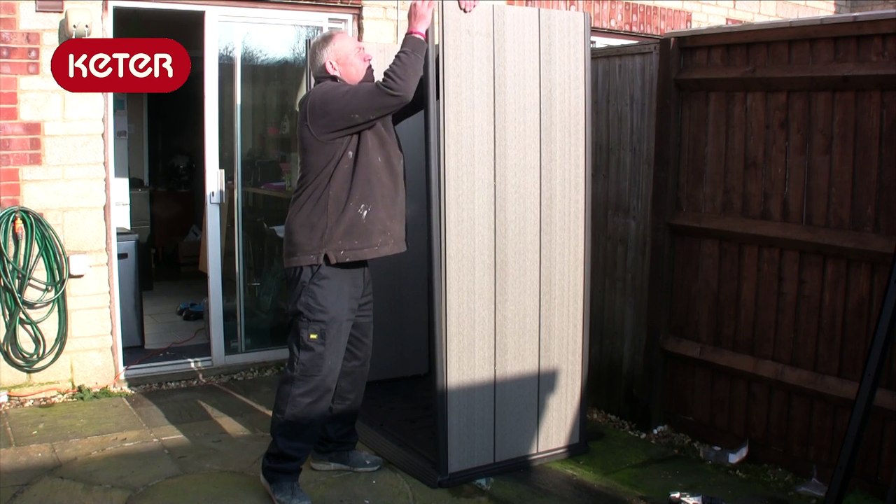 How to Assemble a Keter Garden Shed video Dailymotion