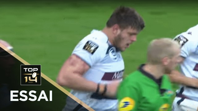 TOP 14 - Essai Pierre GAYRAUD (UBB) - La Rochelle - Bordeaux-Bègles - J22 - Saison 2017/2018