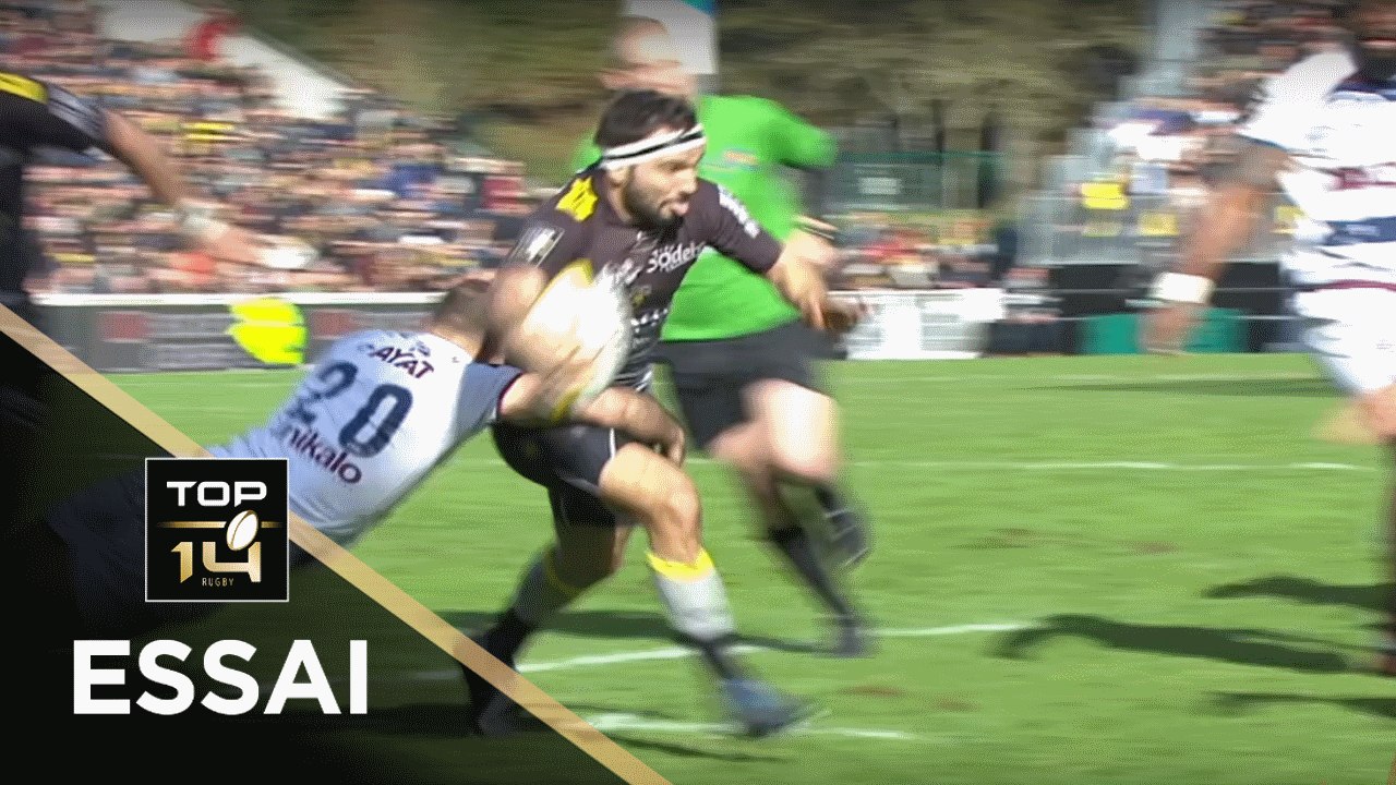 TOP 14 - Essai Alexi BALES (SR) - La Rochelle - Bordeaux-Bègles - J22 - Saison 2017/2018