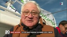 Saint-Nazaire : le plus grand paquebot du monde lève l'ancre