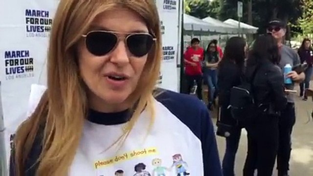 Connie Britton Interview March For Our Lives